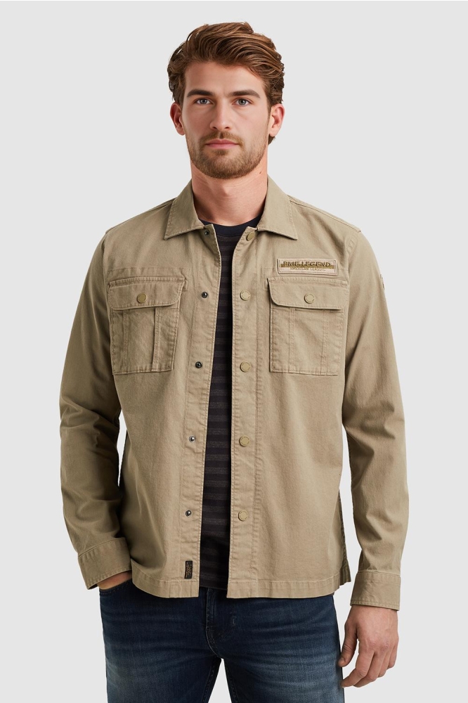SHIRT JACKET MET DRUKKNOPEN PSI2506240 6391